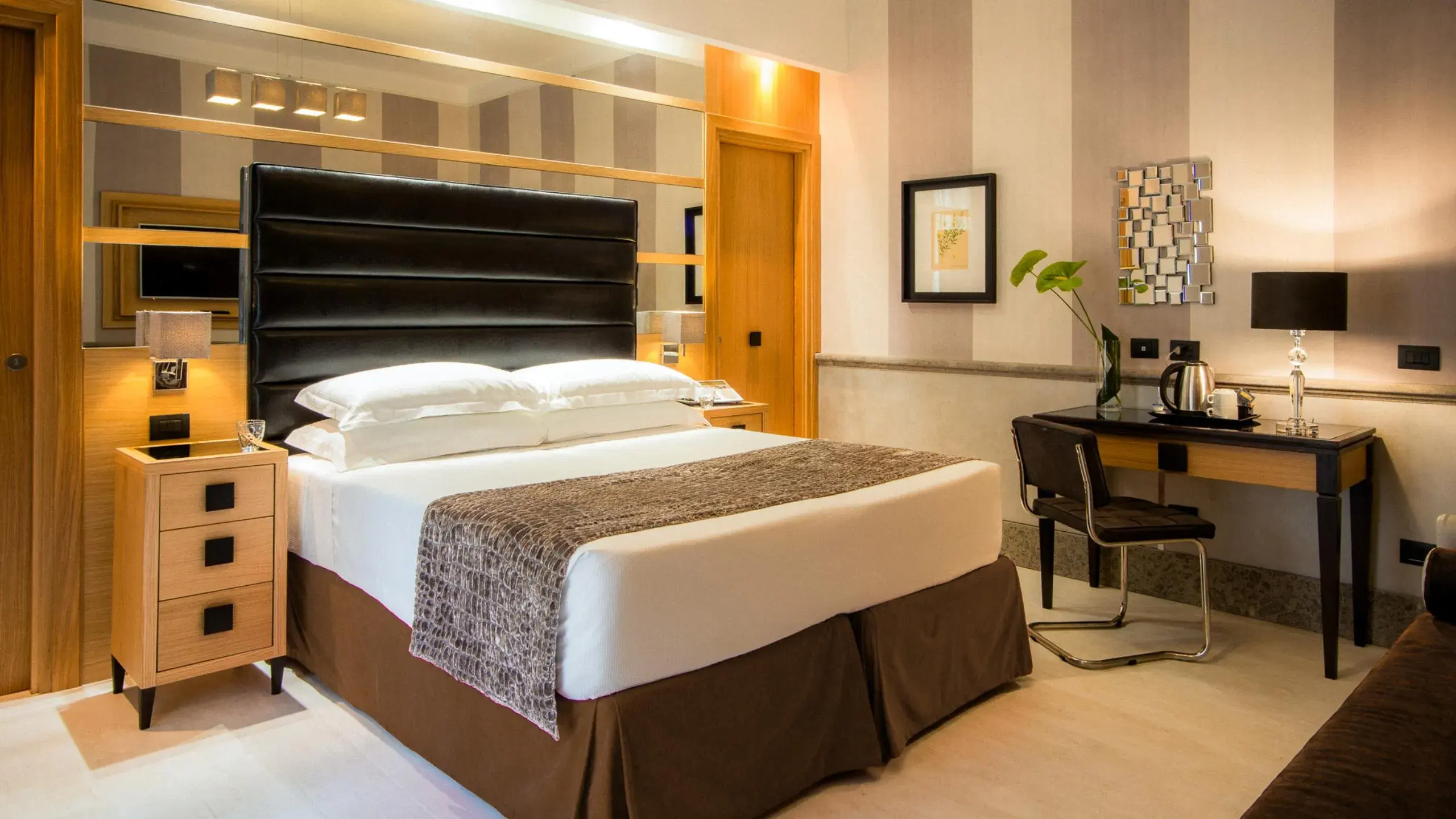 The apartment suite at Via Vicenza 38